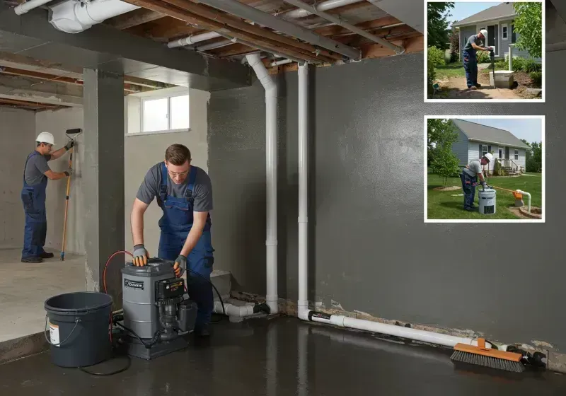 Basement Waterproofing and Flood Prevention process in Tucson Estates, AZ